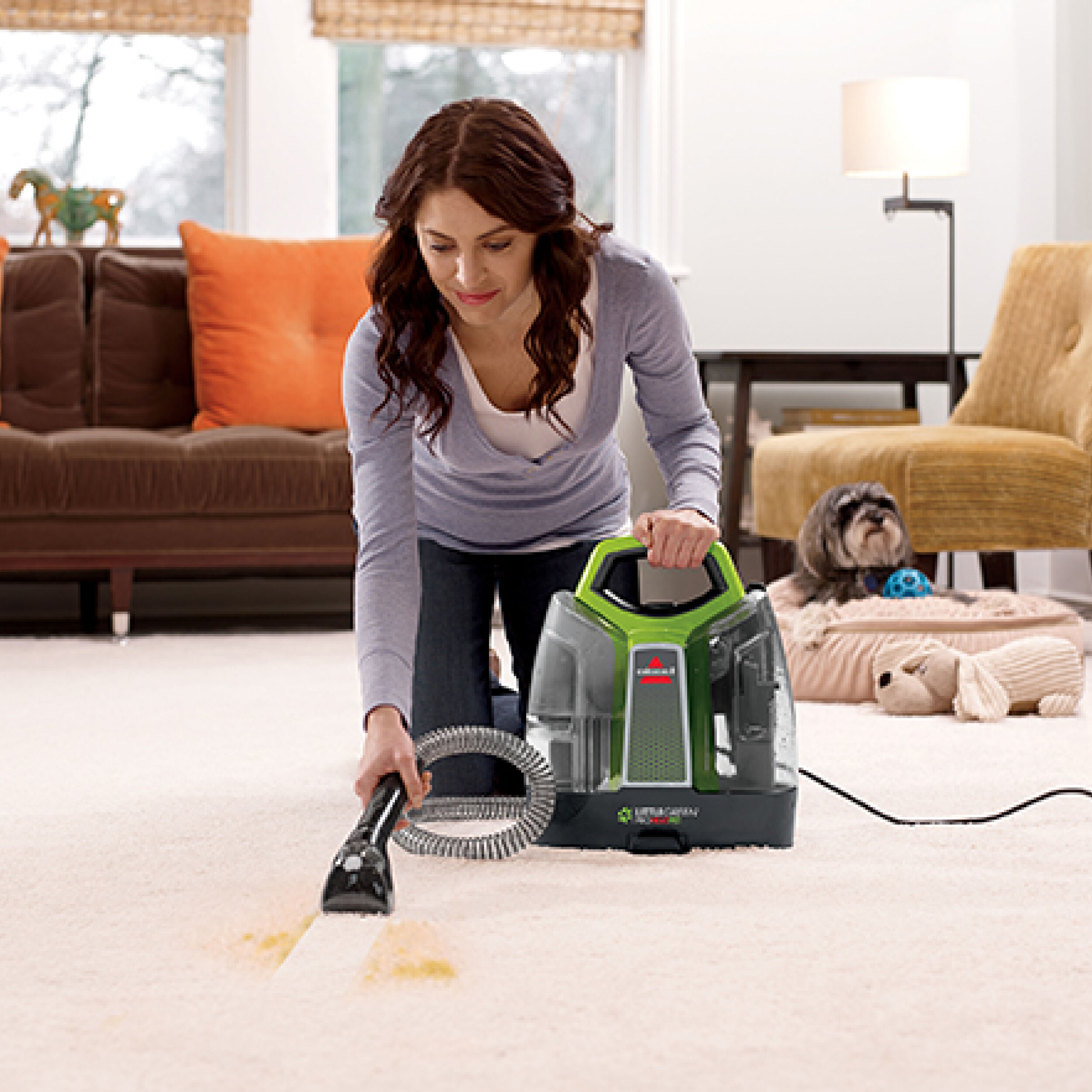 Little Green® ProHeat® Pet Portable Carpet Cleaner 2513N | Bissell